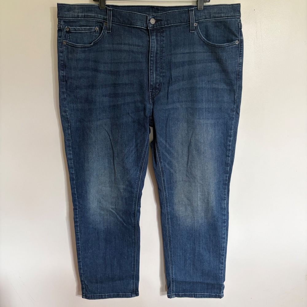 Levis 541 Athletic Taper Jeans Mens 42x30 Blue Denim 18181-0216 Medium Wash